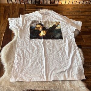 White Graphic Boy's T-Shirt